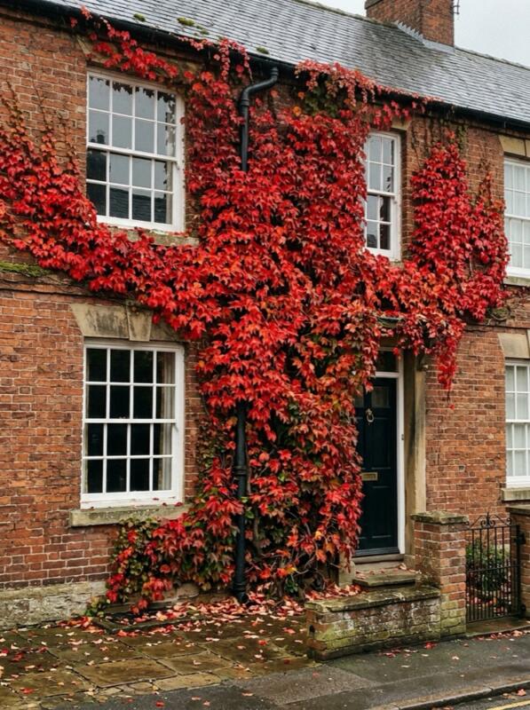 Virginia Creeper for Autumn Colour – climbing plant idea for UK gardens
