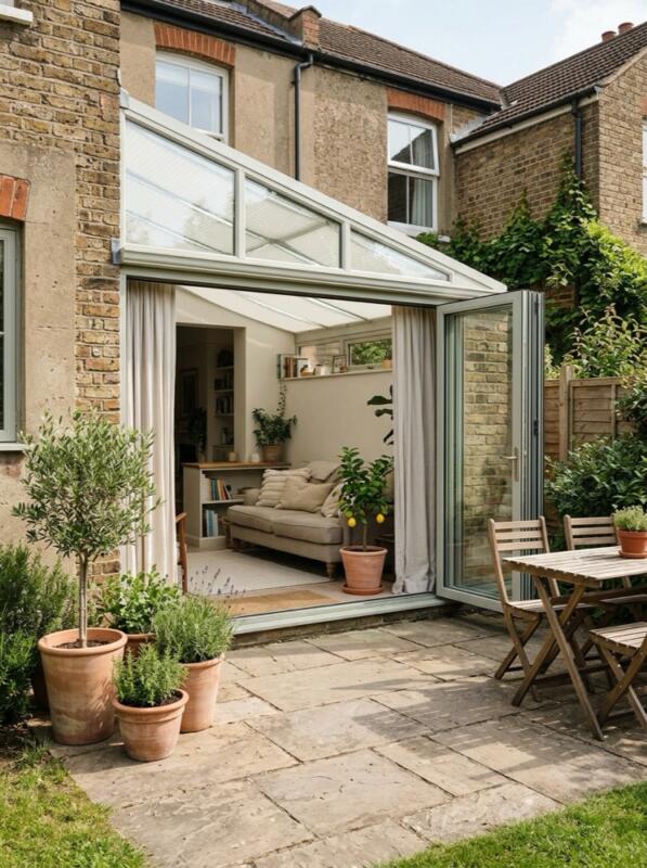 Potted Olive and Lemon Trees – conservatory idea for UK homes