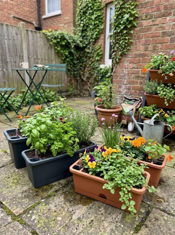 Self-Watering Planters – low maintenance garden idea for UK gardens