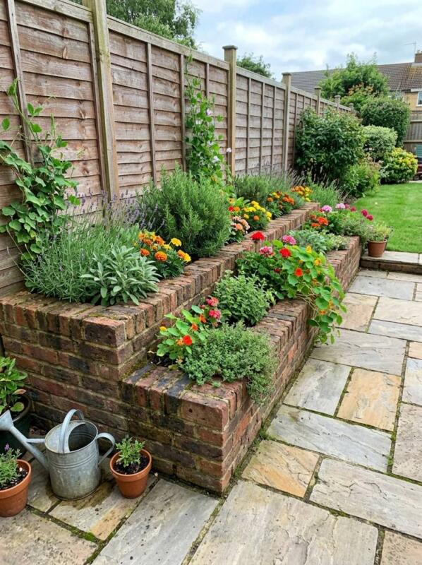 A Tiered Raised Bed – raised bed idea for UK gardens