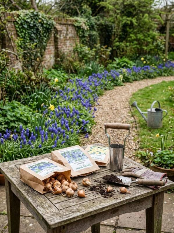 Stock up and Plan Ahead – spring bulb planting idea for UK gardens