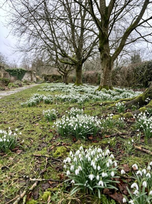 Snowdrops – winter flowering plant for UK gardens