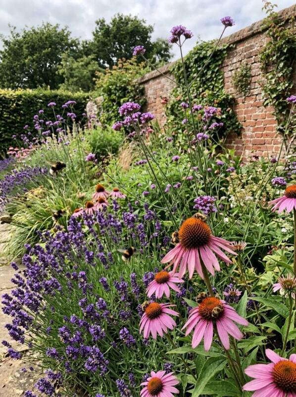 A Bee-Friendly Border – wildlife garden idea for UK gardens