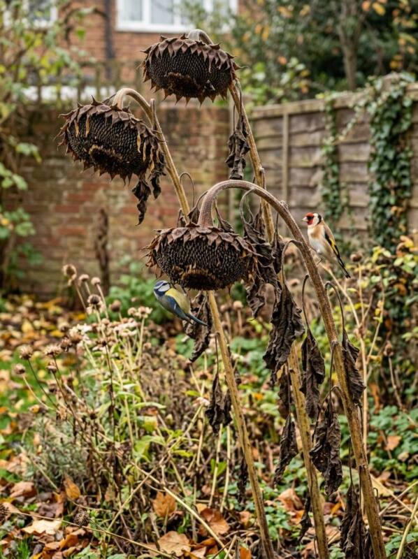 Leave Seed Heads Standing – wildlife garden idea for UK gardens